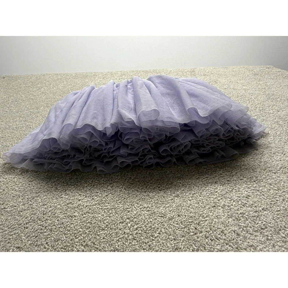 Matilda Jane‎ Clothing Girls Lavender Tulle Tutu Skirt Size 8